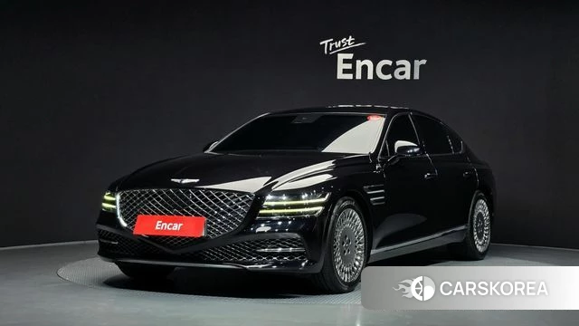 Genesis G80 (RG3) 2020 Черный из Кореи