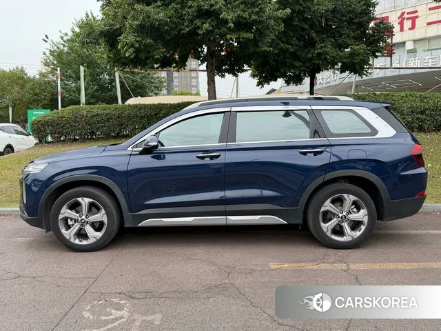 Hyundai Santa Fe 2021 Синий из Китая