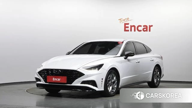Hyundai Sonata (DN8) 2022 Белый из Кореи