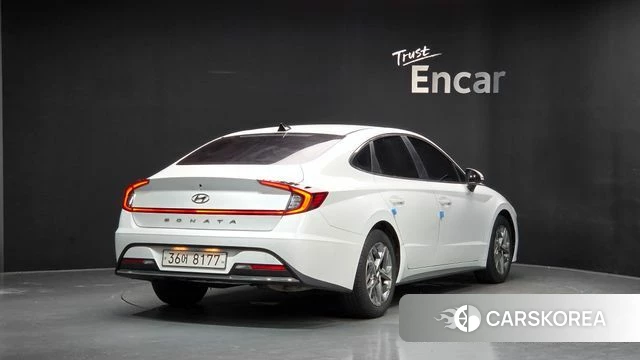 Hyundai Sonata (DN8) 2019 Белый из Кореи
