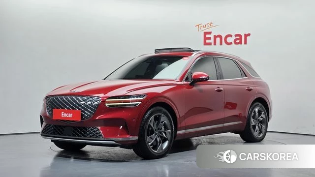 Genesis Electrified GV70 2022 Красный из Кореи