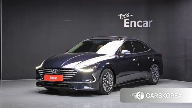 Hyundai Sonata Hybrid (DN8) 2020 Синий из Кореи