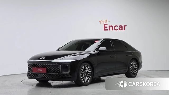 Hyundai Grandeur Hybrid (GN7) 2024 Черный из Кореи