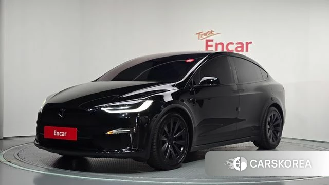 Tesla Model X 2023 Черный из Кореи