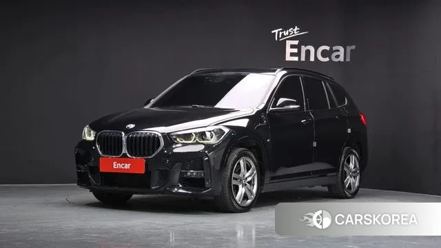 BMW X1 (F48) 2021 Черный из Кореи