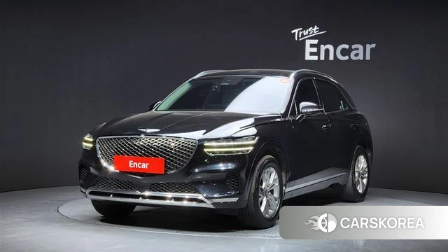 Genesis GV70 2021 Черный из Кореи