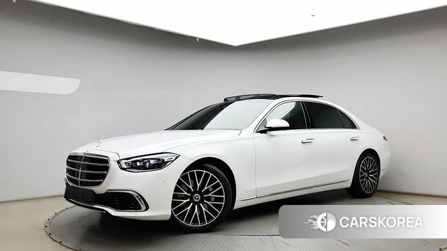 Mercedes-Benz S-Class W223 2024 Белый из Кореи