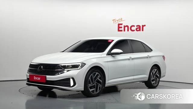 Volkswagen 7th Generation of Jetta 2022 Белый из Кореи