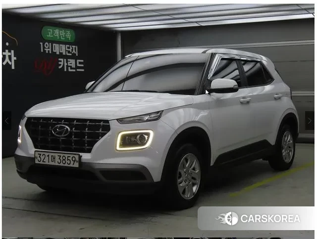 Hyundai Venue 2019 Белый из Кореи