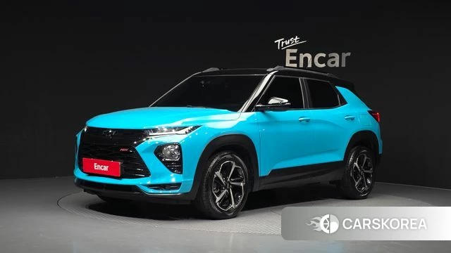 Chevrolet (GM Daewoo) Trailblazer 2020 Небесно-голубой из Кореи