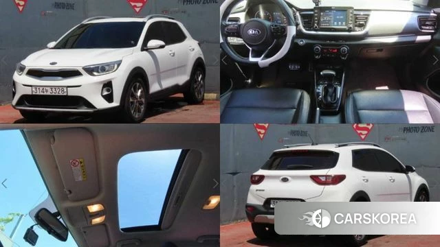 Kia Stonic 2018 Белый из Кореи