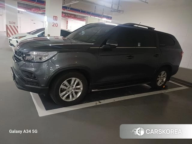 Ssangyong Rexton Sports 2018 Серый из Кореи
