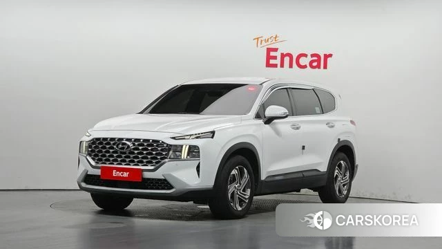 Hyundai The New Santa Fe 2021 Белый из Кореи