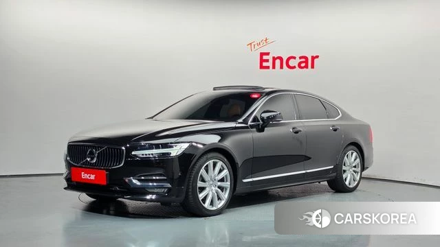 Volvo S90 2019 Черный из Кореи