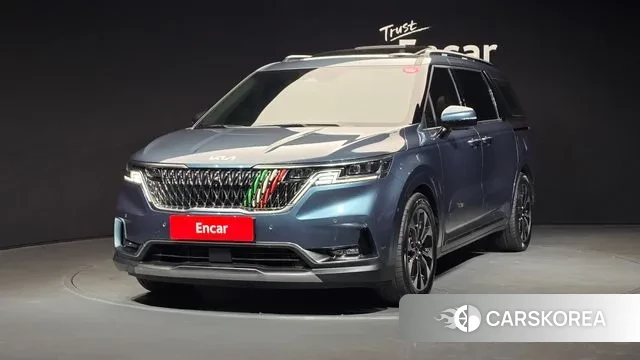 Kia Carnival 4th generation 2022 Синий из Кореи