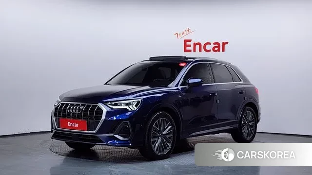 Audi Q3 (F3) 2024 Синий из Кореи