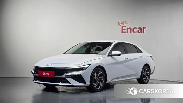 Hyundai The New Avante (CN7) 2023 Белый из Кореи