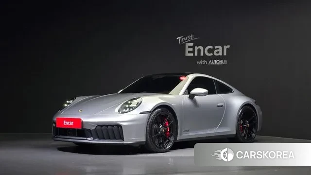 Porsche 911(992) 2025 Серебряный из Кореи