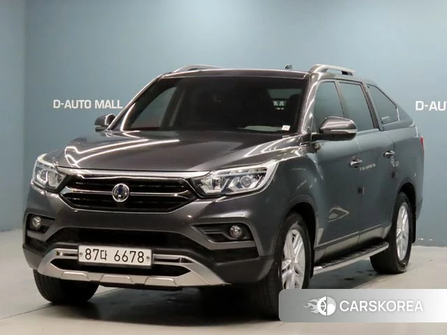 Ssangyong Rexton Sports 2018 Серый из Кореи