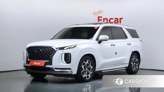 Hyundai Palisade 2022 Белый из Кореи, фото 2