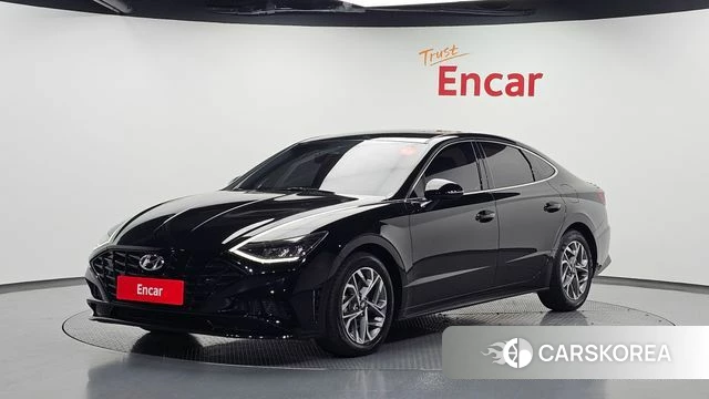Hyundai Sonata (DN8) 2022 Черный из Кореи