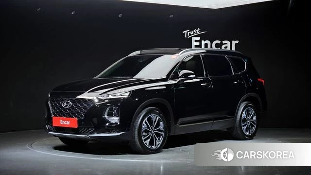 Hyundai Santa Fe TM 2019 Черный из Кореи