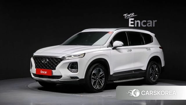 Hyundai Santa Fe TM 2018 Белый из Кореи