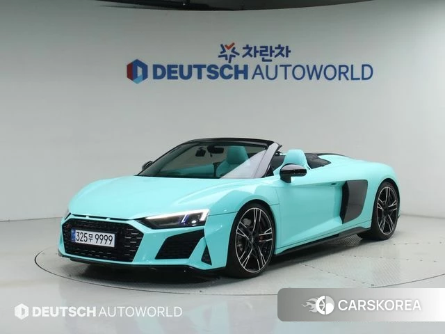 Audi R8 (4S) 2021 Серебристо-серый из Кореи