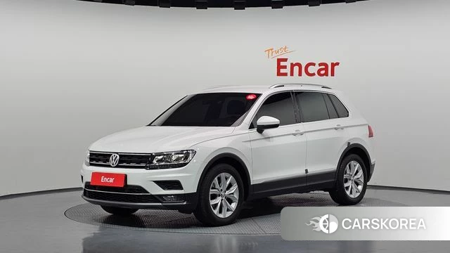 Volkswagen Tiguan second Generation 2020 Белый из Кореи