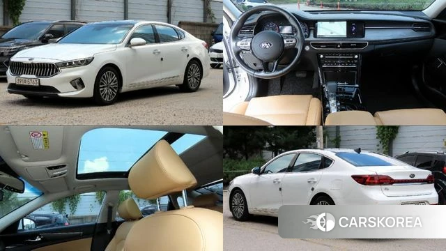Kia K7 Premier 2019 Белый из Кореи