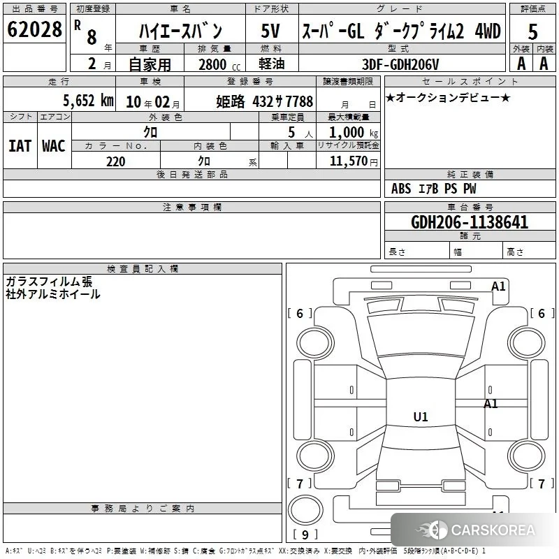 Toyota HiAce Van 2026 из Японии