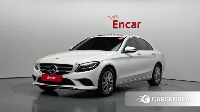 Mercedes-Benz C-Class W205 2020 Белый из Кореи