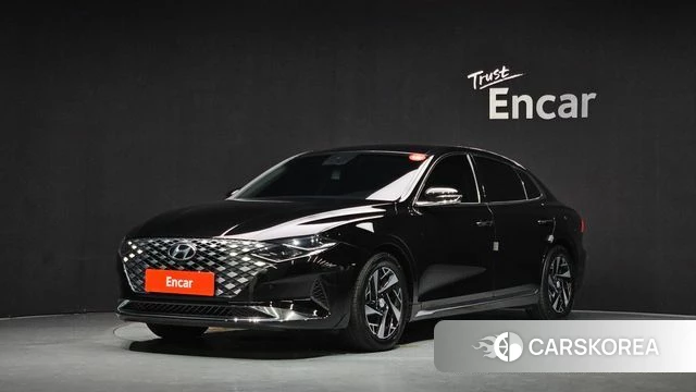 Hyundai The New Grandeur IG Hybrid 2020 Черный из Кореи