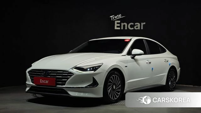 Hyundai Sonata Hybrid (DN8) 2019 Белый из Кореи