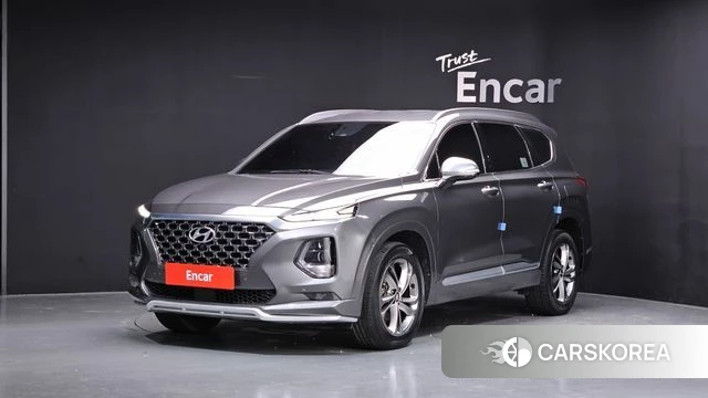 Hyundai Santa Fe TM 2019 Серый из Кореи