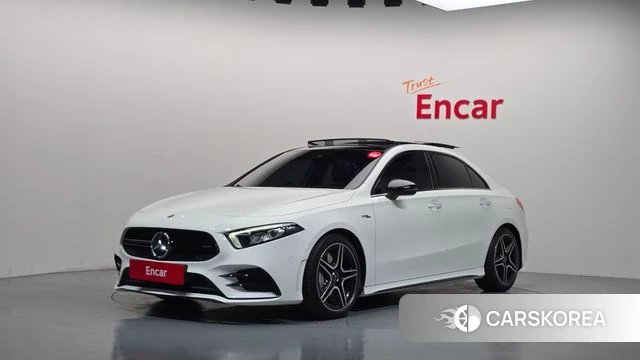 Mercedes-Benz A-Class W177 2022 Белый из Кореи