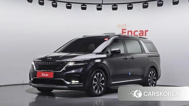 Kia Carnival 4th generation 2021 Серый из Кореи