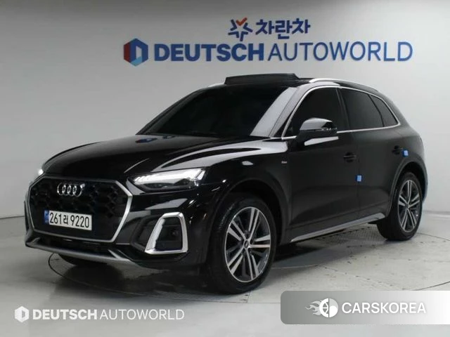 Audi Q5 (FY) 2021 Черный из Кореи