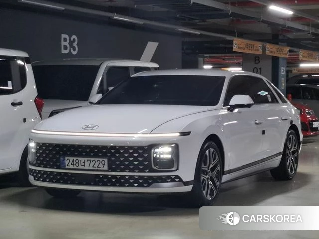 Hyundai Grandeur Hybrid (GN7) 2025 Белый из Кореи