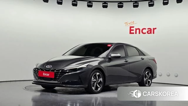 Hyundai Avante (CN7) 2022 Серый из Кореи