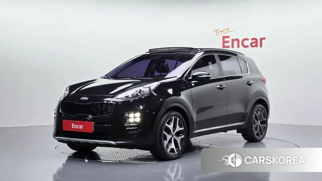 Kia Sportage 4th Generation 2018 Черный из Кореи
