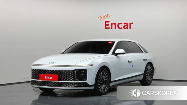 Hyundai Grandeur Hybrid (GN7) 2024 Белый из Кореи