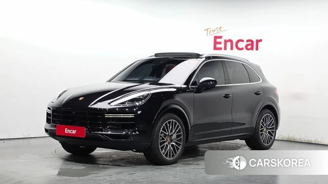 Porsche Cayenne (PO536) 2018 Черный из Кореи