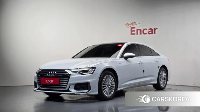 Audi A6 (C8) 2021 Белый из Кореи