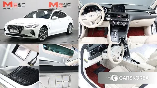 Genesis G70 2019 Белый из Кореи