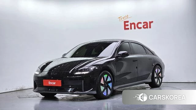 Hyundai Ionic 6 2022 Черный из Кореи