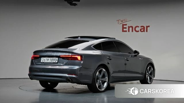 Audi A5 (F5) 2019 Серый из Кореи