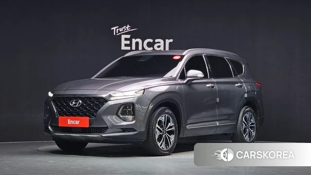 Hyundai Santa Fe TM 2018 Серый из Кореи