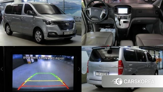 Hyundai The New Grand Starex 2018 Серый из Кореи