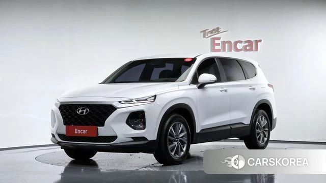 Hyundai Santa Fe TM 2018 Белый из Кореи